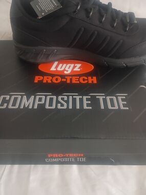 Lugz Pro-Tech Composite Toe Men's Work Sneakers - Black